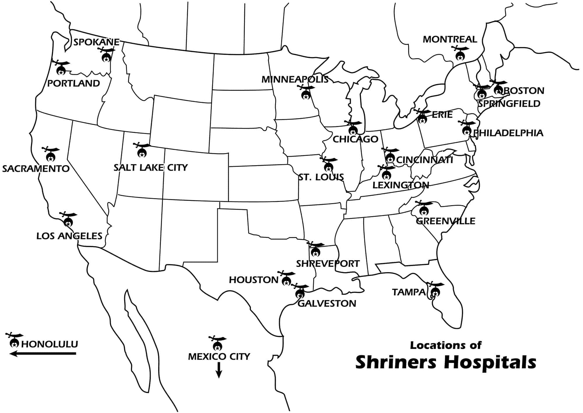 About the Hospitals Columbus Shrine Club