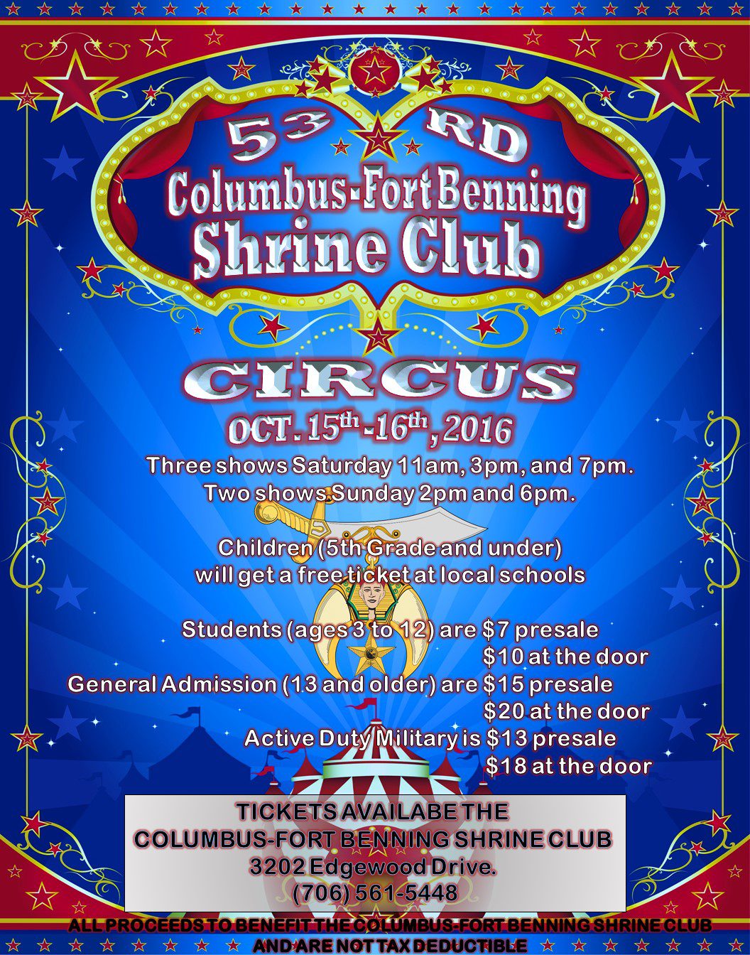 Circus Columbus Shrine Club